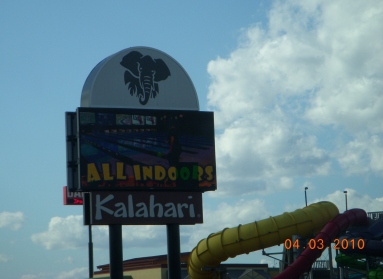 Kalahari Billboard Sign